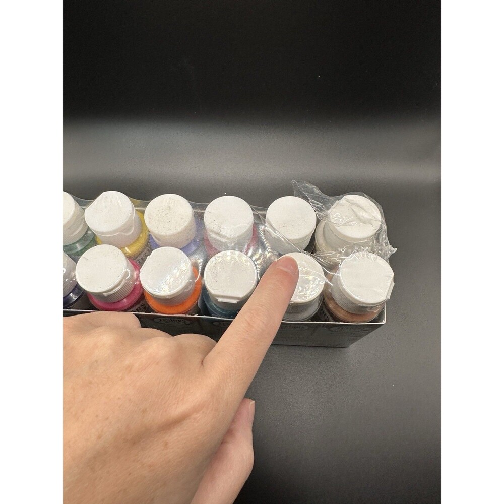 New Testers Craft Acrylic Paint 12  Set Matte Finish Multipurpose Water Based - Picture 3 of 9